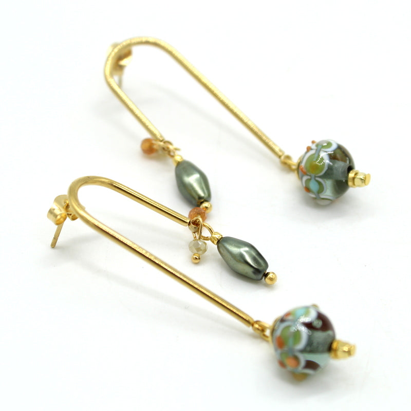 Boucles d'oreilles FLORE LUSH