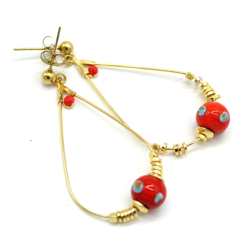 Sea Heart Earrings