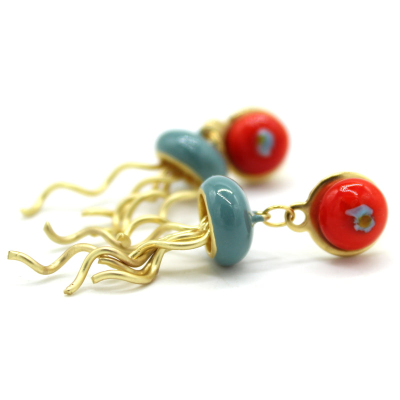 Sea Heart Earrings