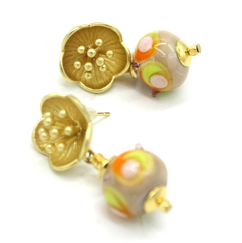 Boucles d'oreilles Jardin d'ailes