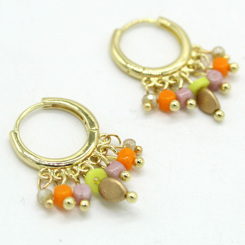 Boucles d'oreilles Jardin d'ailes