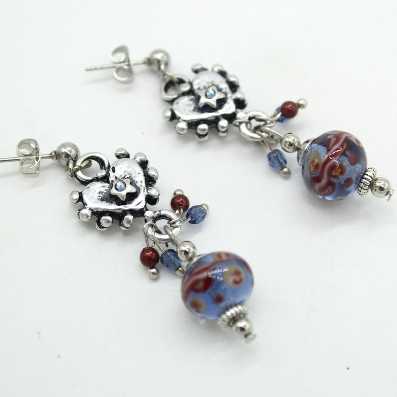 Boucles d'oreilles Garnet Dream