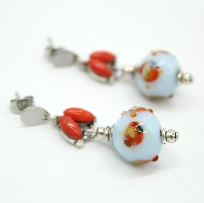 Boucles d'oreilles Azurela