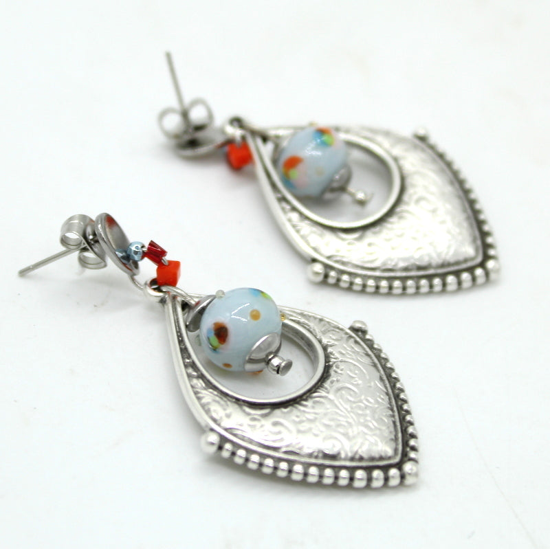 Boucles d'oreilles Azurela