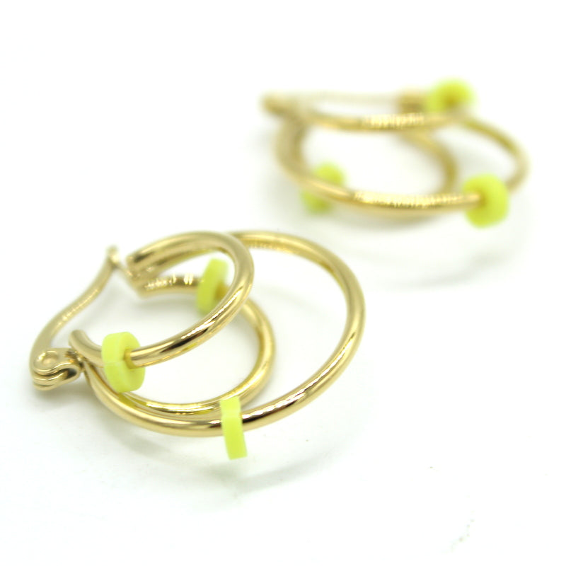 Boucles d'oreilles Jardin d'ailes