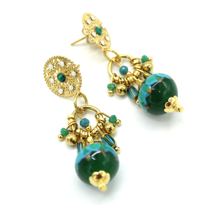 Boucles d'oreilles TERRE ET CIEL