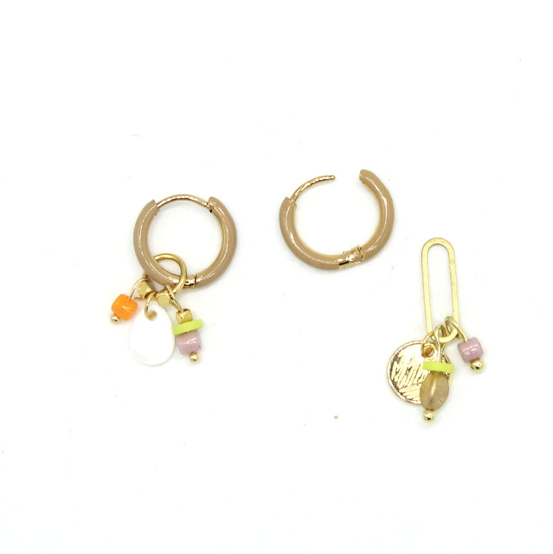 Boucles d'oreilles Jardin d'ailes