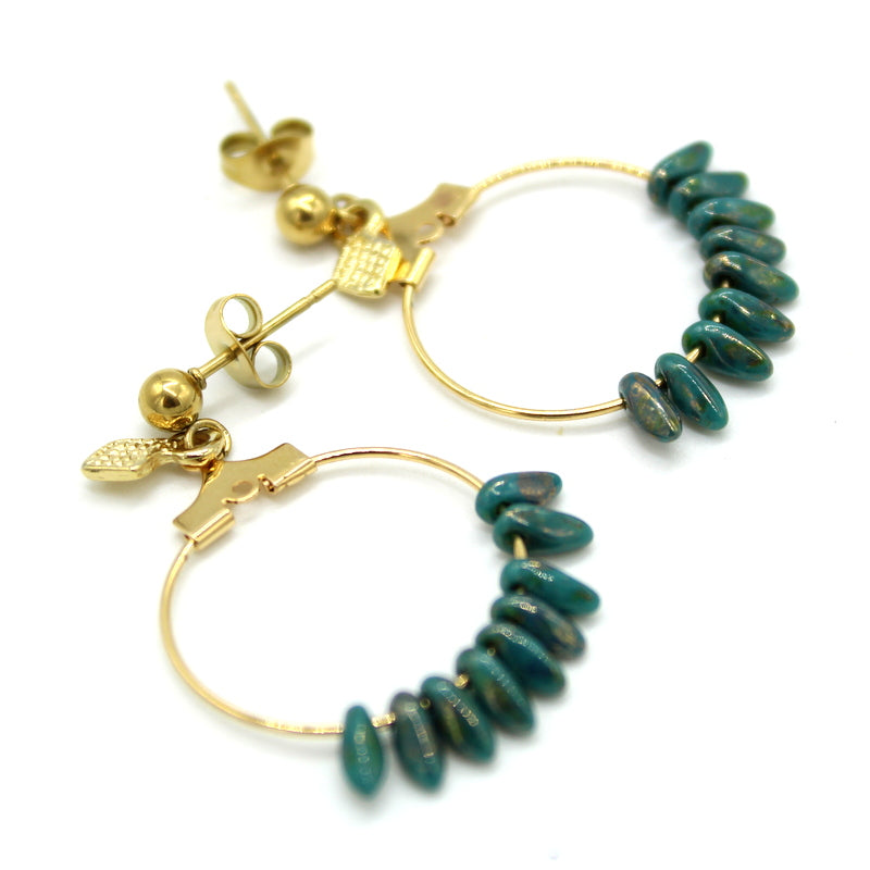 Boucles d'oreilles TERRE ET CIEL