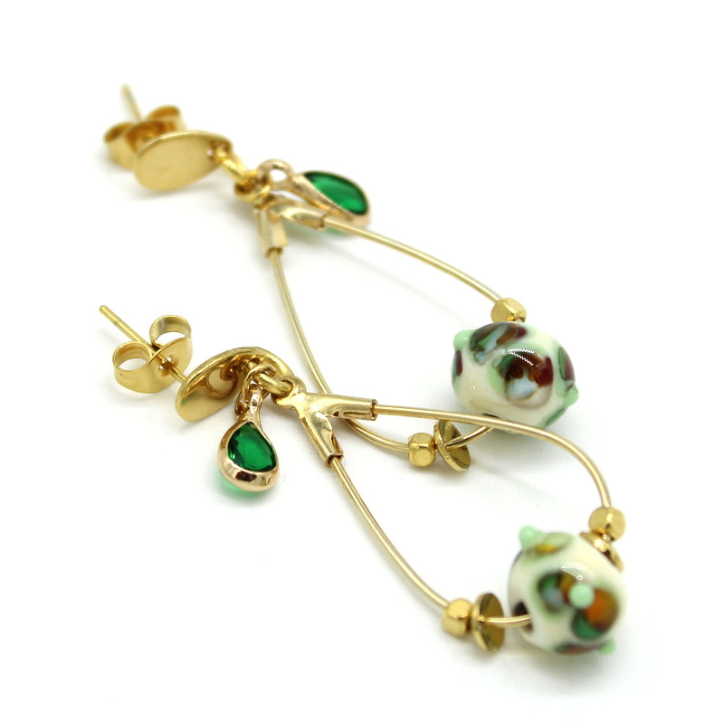 Boucles d'oreilles Jardin Secret