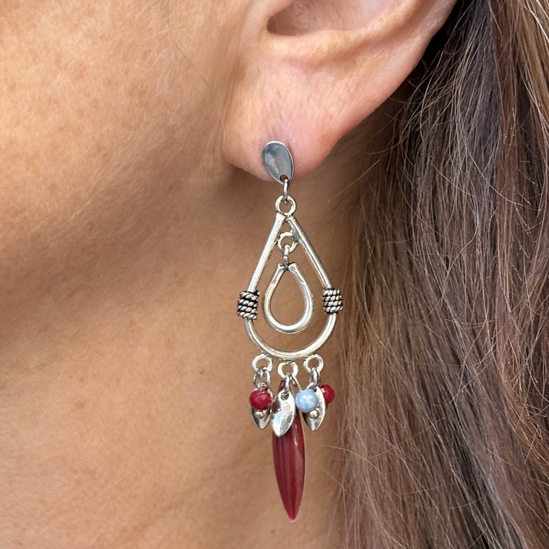Boucles d'oreilles pampilles Oralya