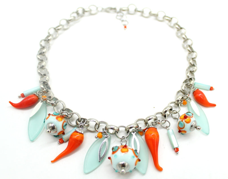 Collier Aqua Coral
