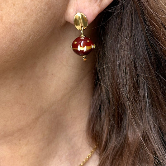 Boucles d'oreilles Murano Soryne