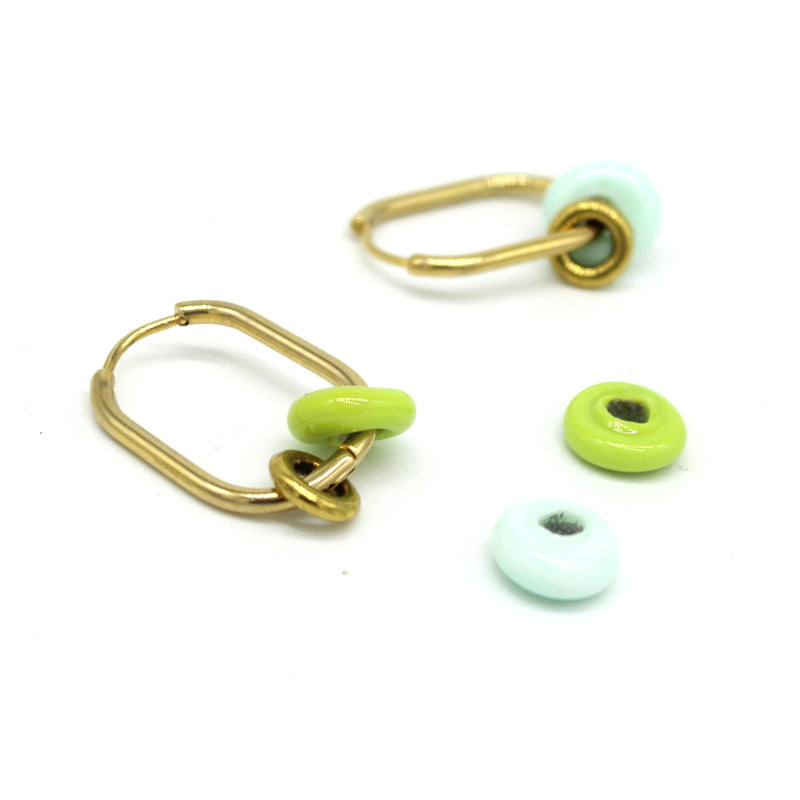 Boucles d'oreilles Citrus Coral