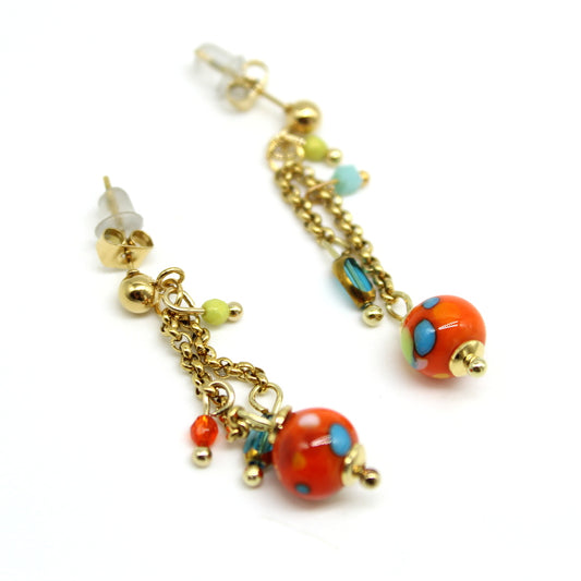 Boucles d'oreilles PAPAYA