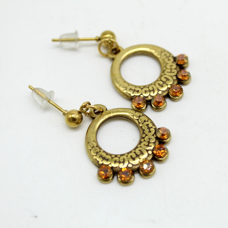 Boucles d'oreille cristal Soryne
