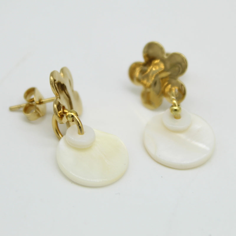 Boucles d'oreilles fleur DUNE