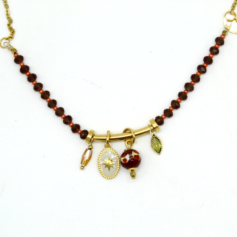 Collier facettes Soryne