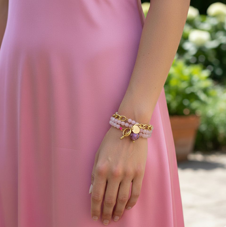 Collier/bracelet mix Yuna