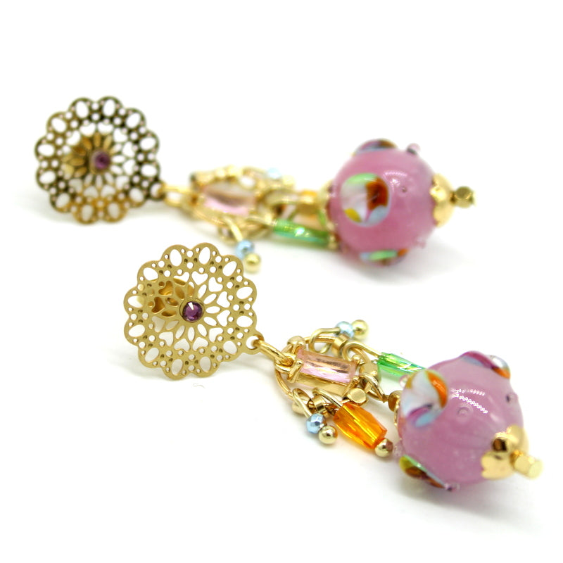 Boucles d'oreilles pampilles Yuna