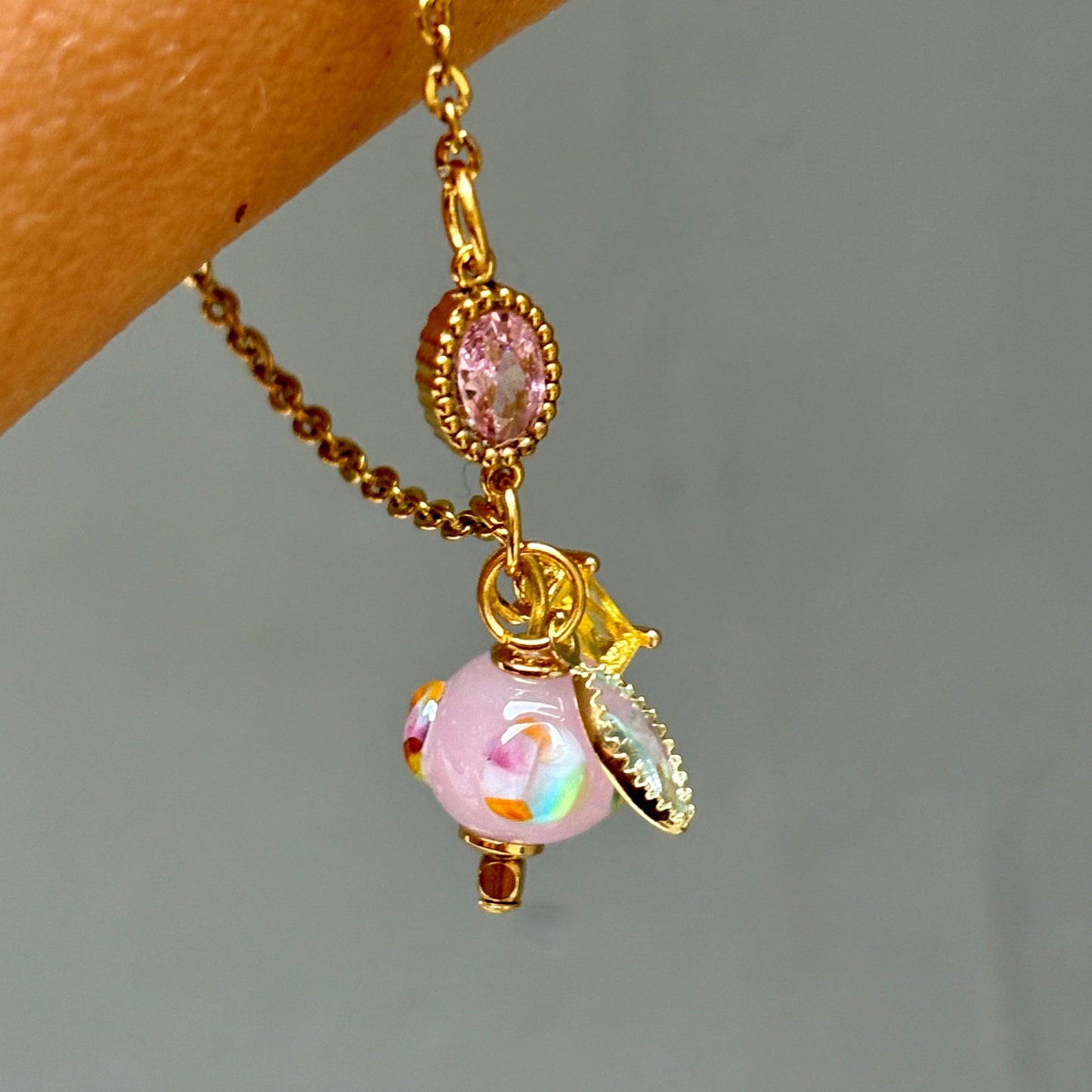 Bracelet chaine cristal Yuna