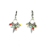 Boucles d'oreilles Eclat de vert