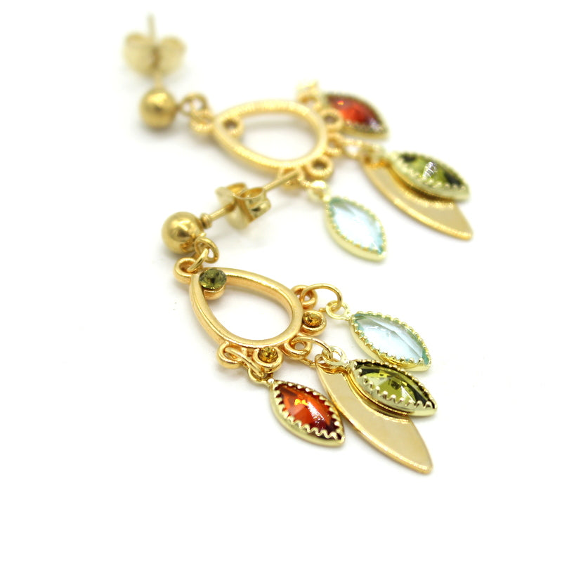 Boucles d'oreilles FLORE LUSH