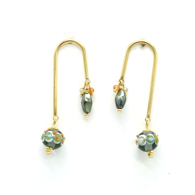 Boucles d'oreilles FLORE LUSH