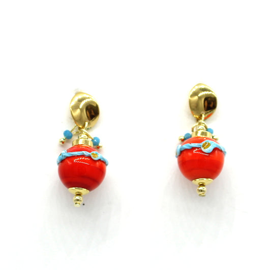 Boucles d'oreilles Coeur de mer