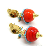 Boucles d'oreilles Coeur de mer