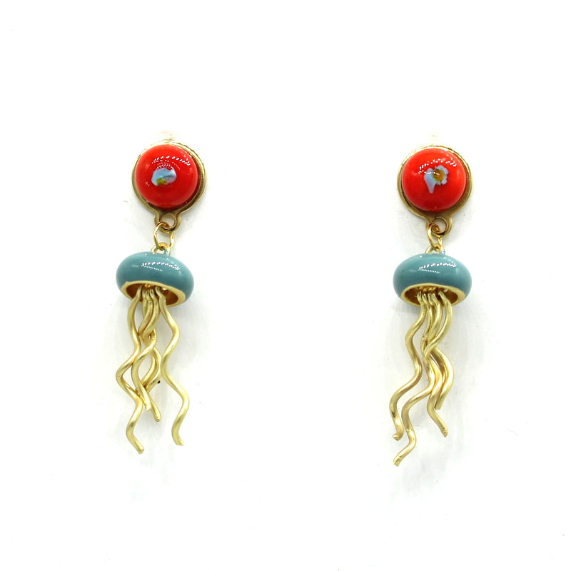 Sea Heart Earrings