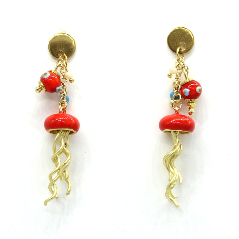 Sea Heart Earrings