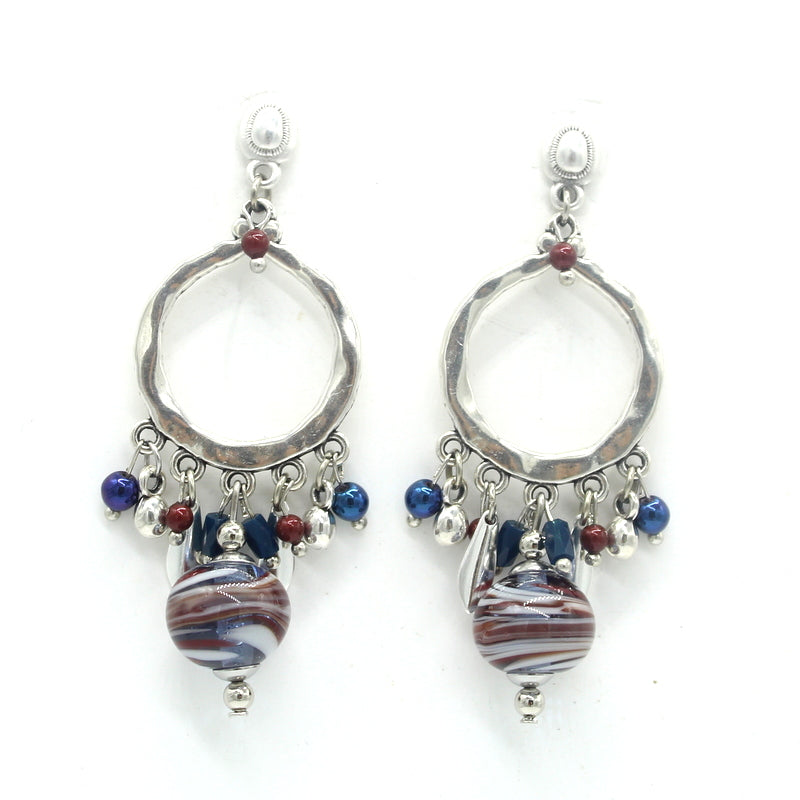 Boucles d'oreilles Garnet Dream