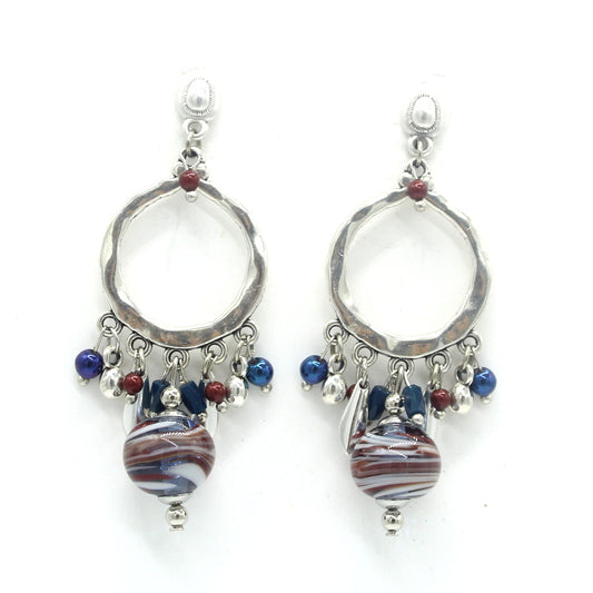 Boucles d'oreilles Garnet Dream
