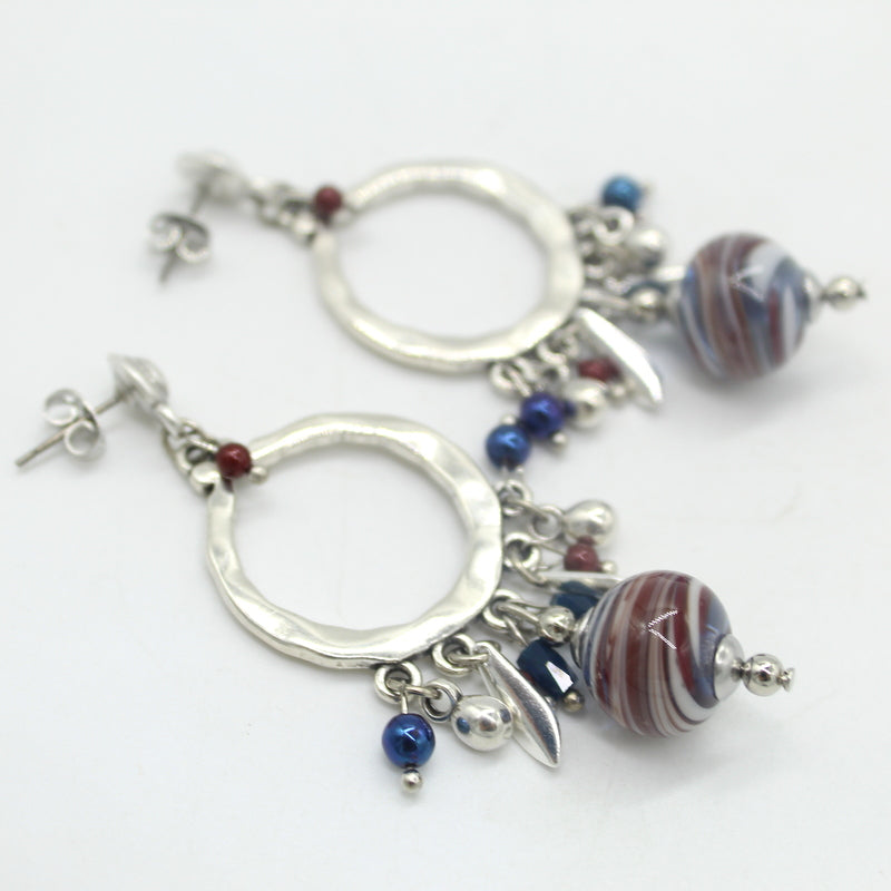 Boucles d'oreilles Garnet Dream