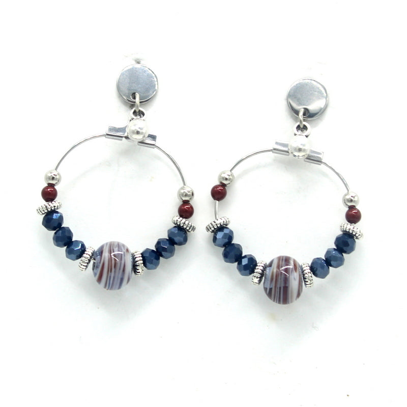 Boucles d'oreilles Garnet Dream