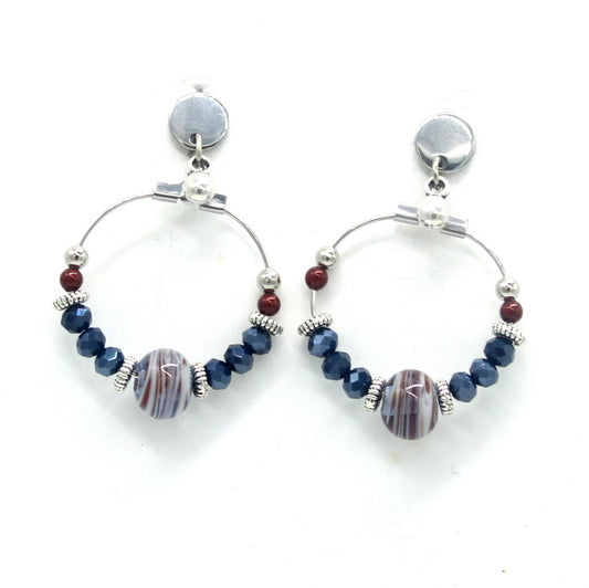 Boucles d'oreilles Garnet Dream