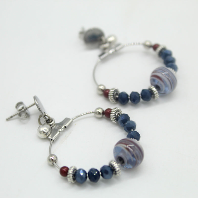 Boucles d'oreilles Garnet Dream