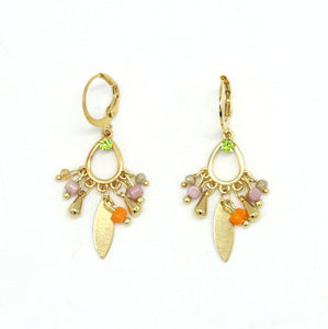 Boucles d'oreilles Jardin d'ailes