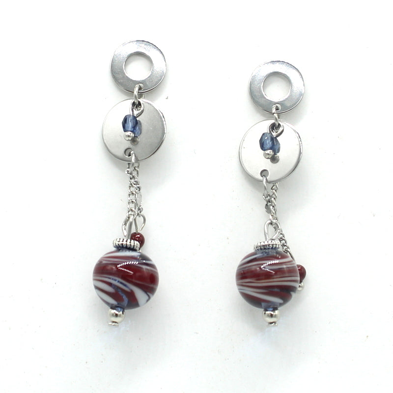 Boucles d'oreilles Garnet Dream