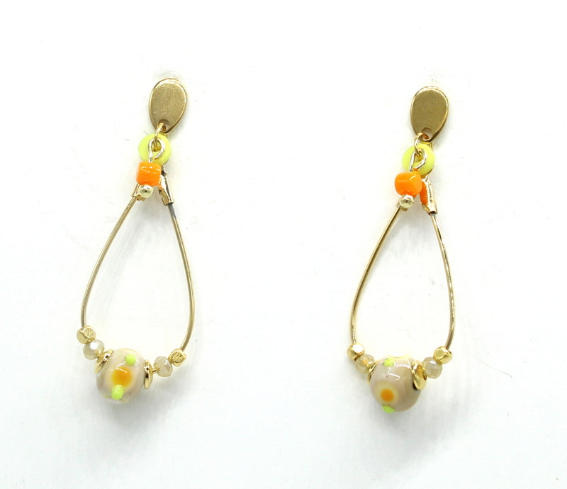 Boucles d'oreilles Jardin d'ailes