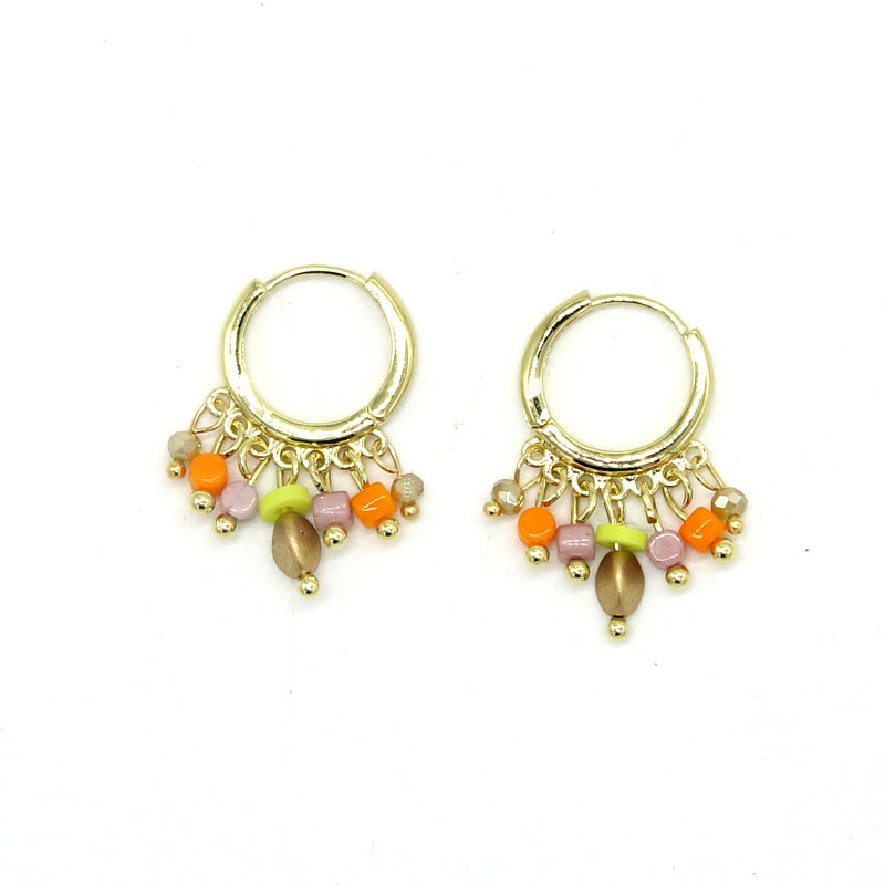 Boucles d'oreilles Jardin d'ailes