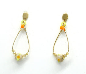 Boucles d'oreilles Jardin d'ailes