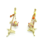 Boucles d'oreilles Jardin d'ailes