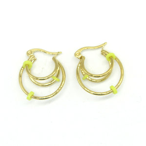 Boucles d'oreilles Jardin d'ailes