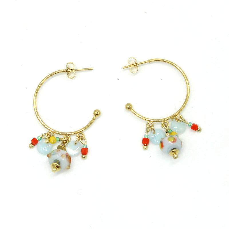 Boucles d'oreilles Azurela