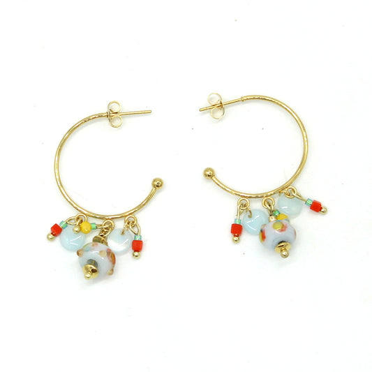 Boucles d'oreilles Azurela