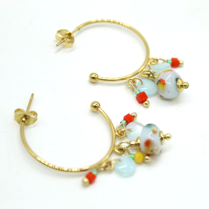 Boucles d'oreilles Azurela