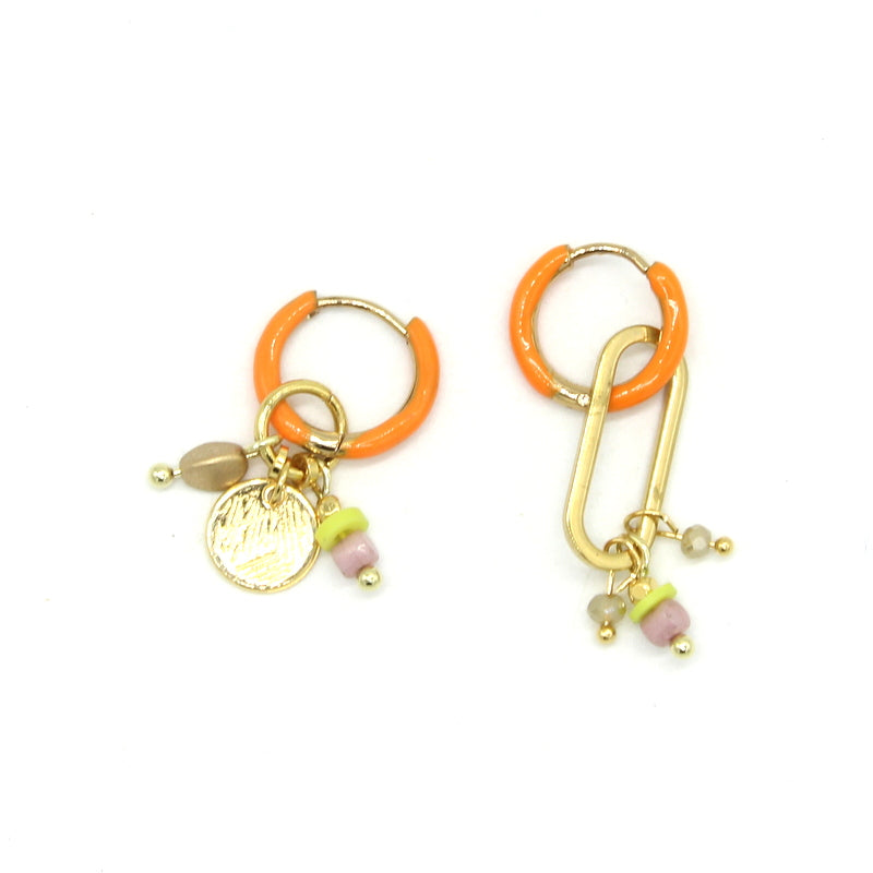 Boucles d'oreilles Jardin d'ailes