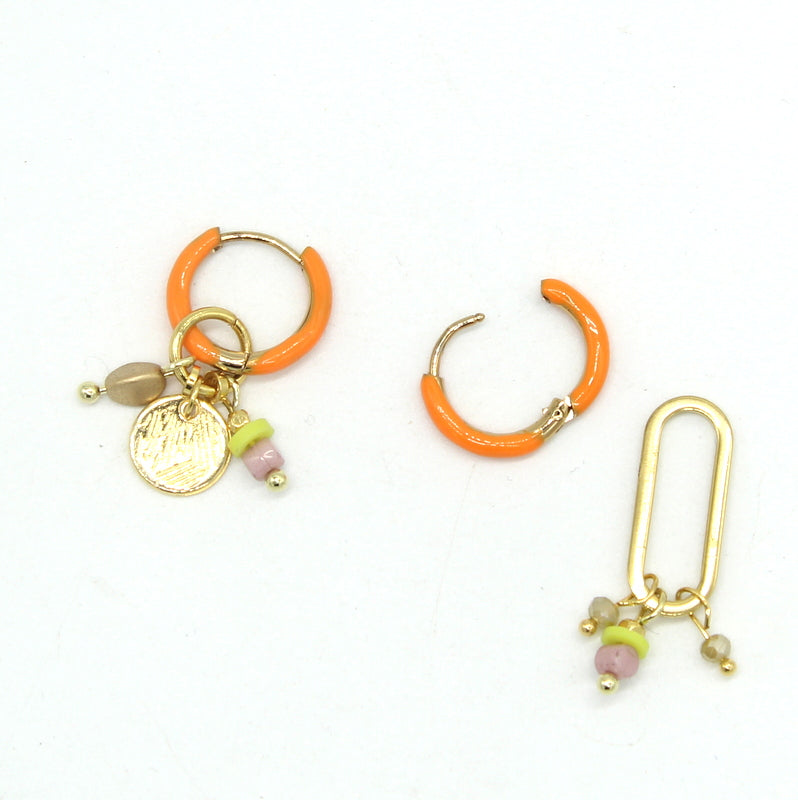 Boucles d'oreilles Jardin d'ailes