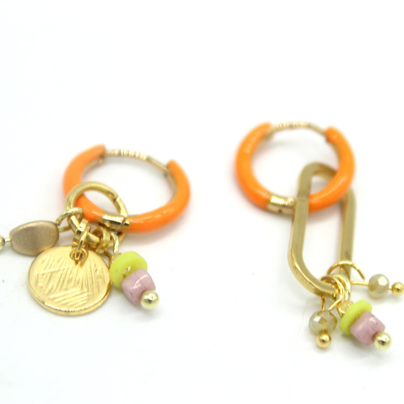 Boucles d'oreilles Jardin d'ailes